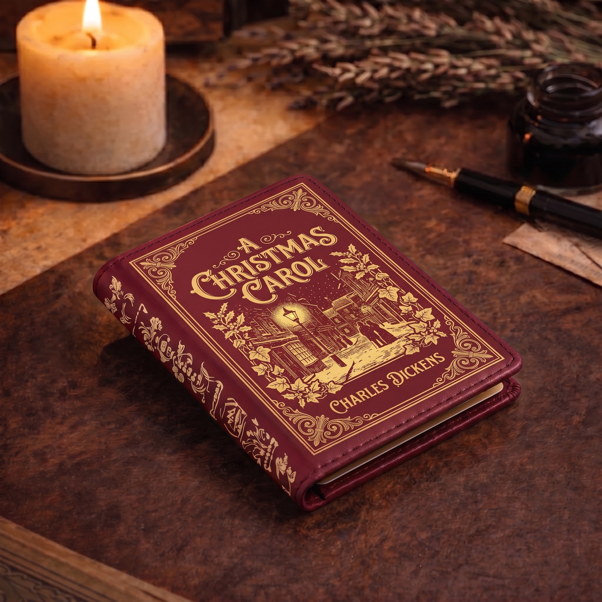 A Christmas Carol book wallet