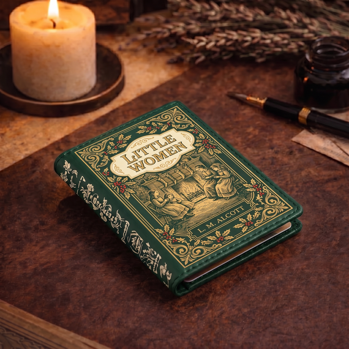 Little Women Christmas book wallet